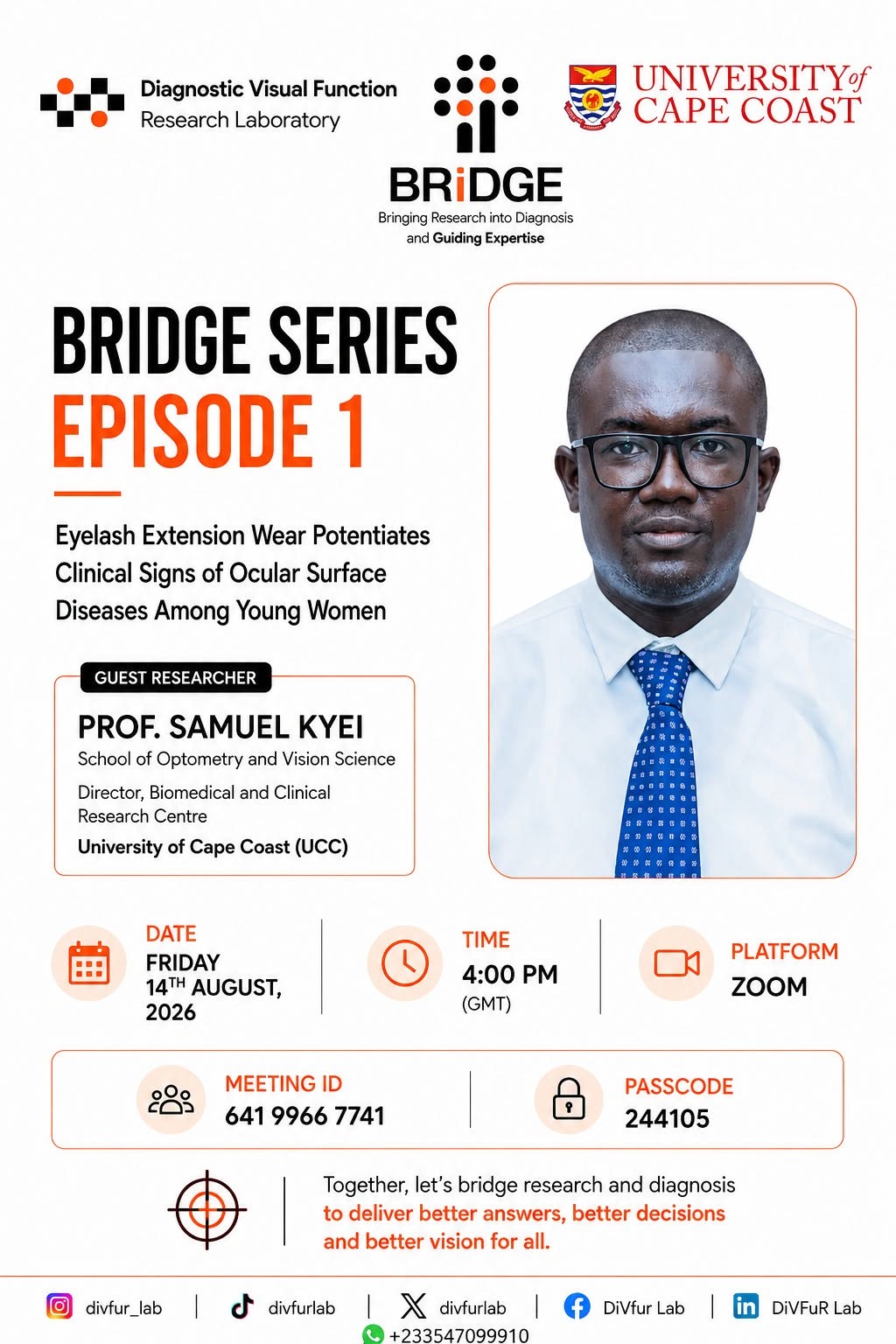 Bridge Series Advert
