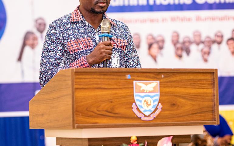 The Chairman of the White Coat Committee: Dr Micheal Ntochie